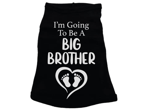 I'm Going To Be A Big Brother Dog Shirt