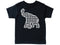 Kids Houndstooth Elephant Shirt