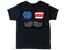 Kids America Glasses & Mustache Shirt