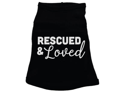 Rescued & Loved Dog Shirt