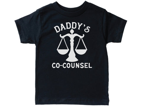 Kids Daddy's Co-Counsel Shirt