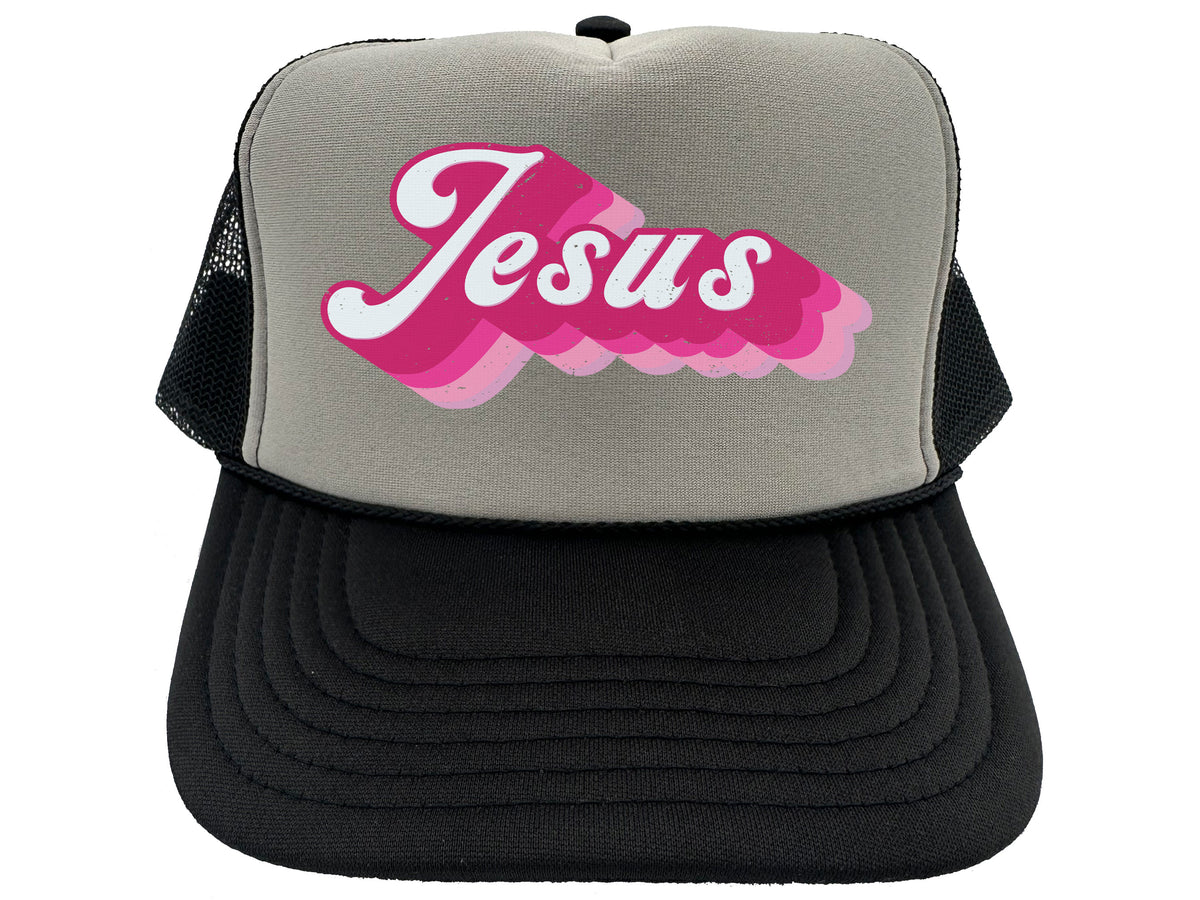 Pink Jesus Hat