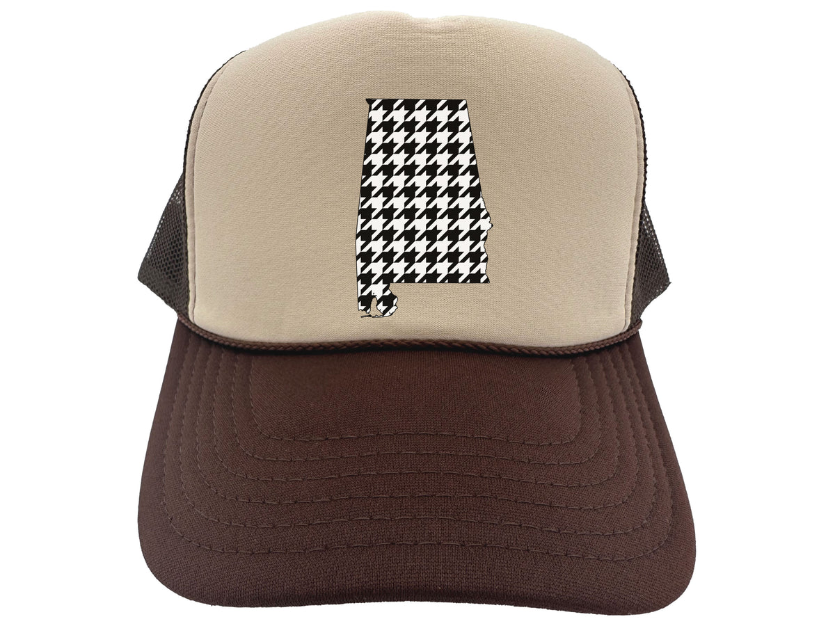 Houndstooth Alabama Hat