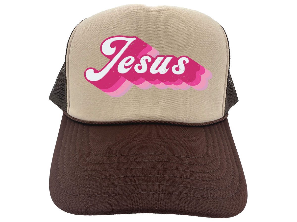 Pink Jesus Hat