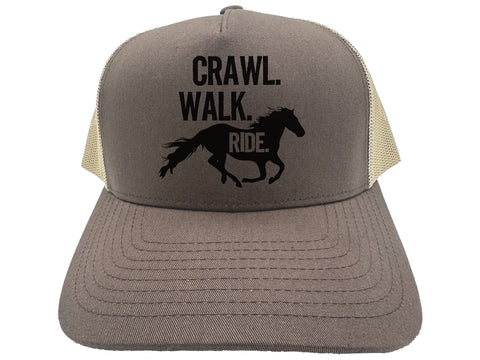 Crawl Walk Ride Hat