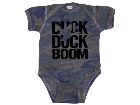 Duck Duck Boom-Camo Onesie®