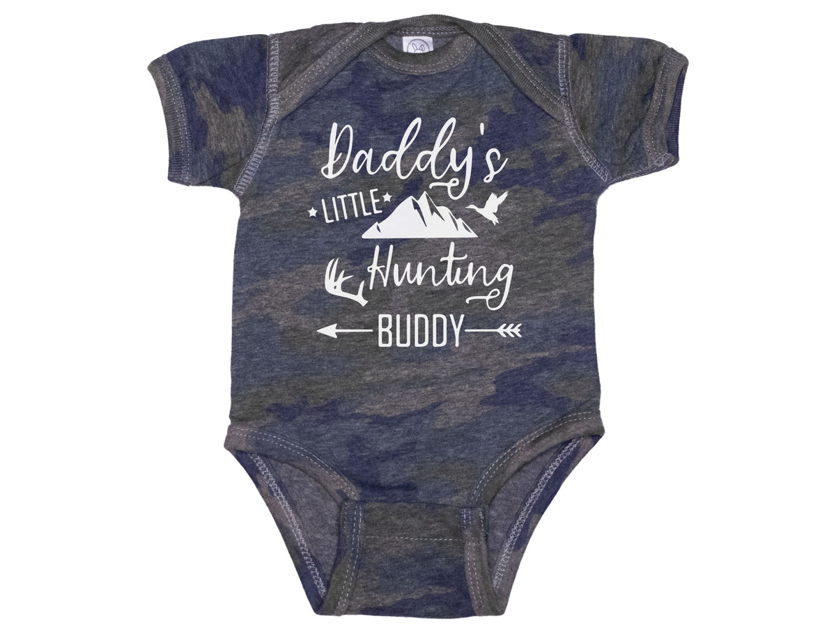 Daddy's Little Hunting Buddy-Camo Onesie®