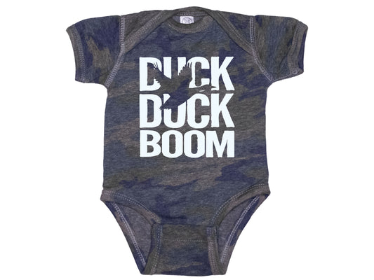 Duck Duck Boom-Camo Onesie®