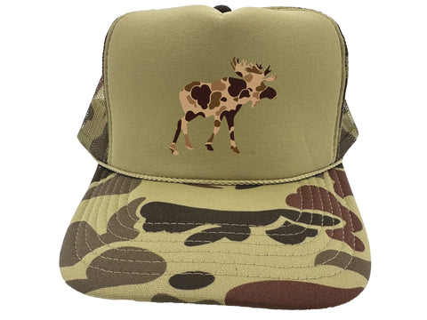 Camo Moose Hat