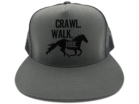 Crawl Walk Ride Hat