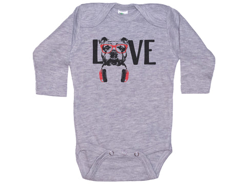 Love English Bulldog Onesie®