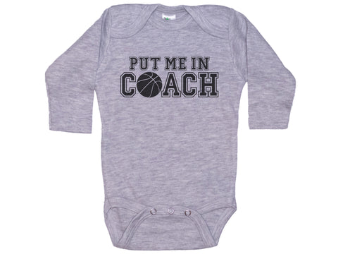Put Me In Coach (Basketball) Onesie®
