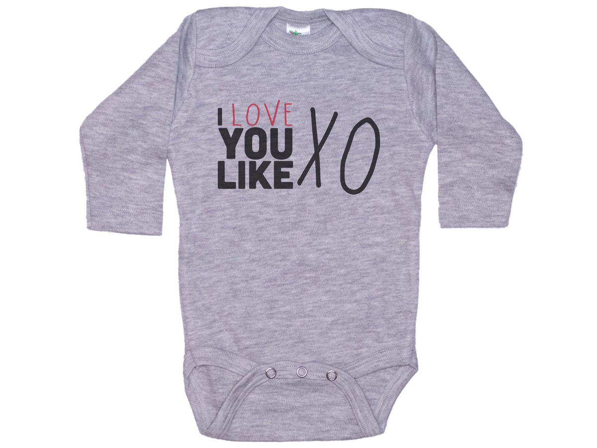I Love You Like XO Onesie®