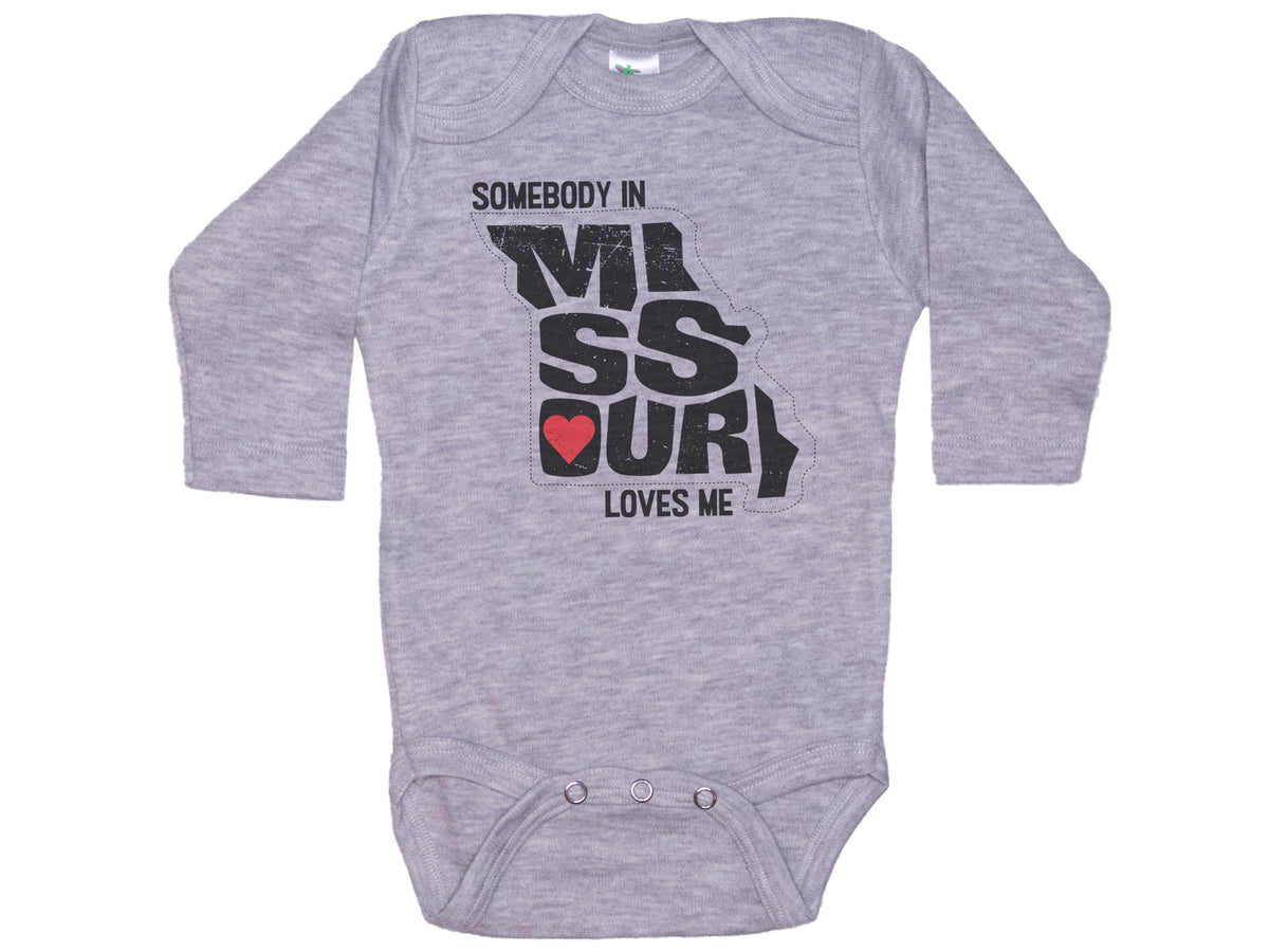 Somebody In Missouri Loves Me Onesie®