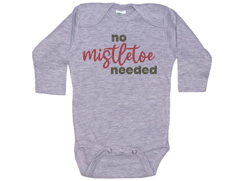 No Mistletoe Needed Onesie®