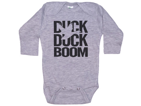 Duck Duck Boom Baby Onesie