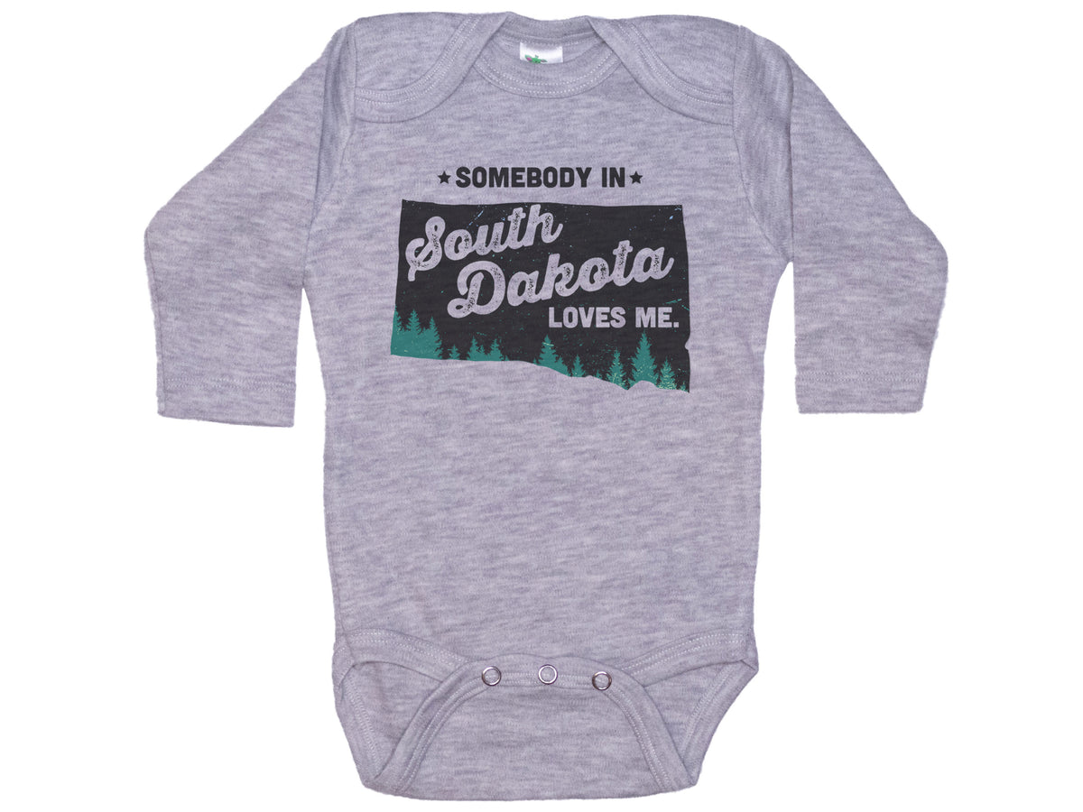 Somebody In South Dakota Loves Me Onesie®