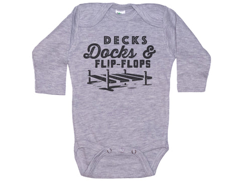 Decks Docks & Flip Flops Onesie®