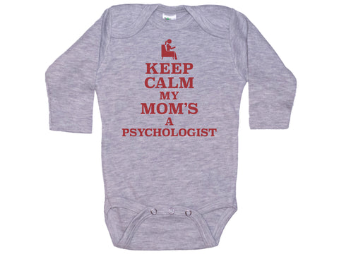 Keep Calm My Mom's A Psychologist Onesie®