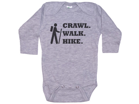 Crawl Walk Hike Onesie®