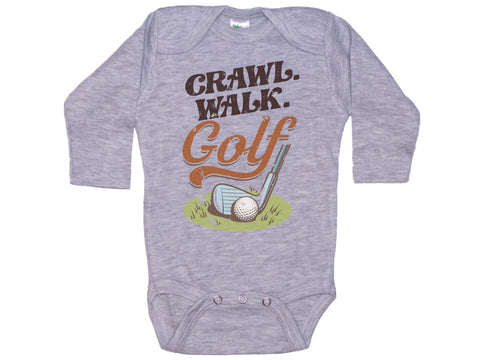 Crawl Walk Golf Onesie