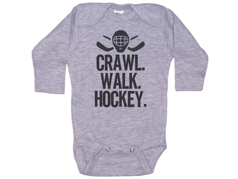 Crawl Walk Hockey Onesie®