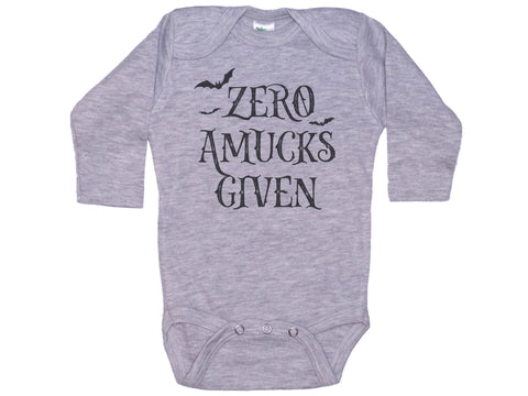 Zero Amucks Given Onesie®
