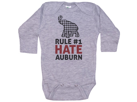 Rule #1 Hate Auburn Onesie®