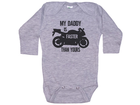 My Daddy Is Faster Than Yours Onesie