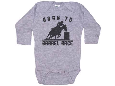 Born To Barrel Race Onesie®