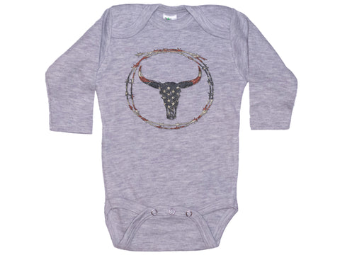 Barbwire Skull Onesie®