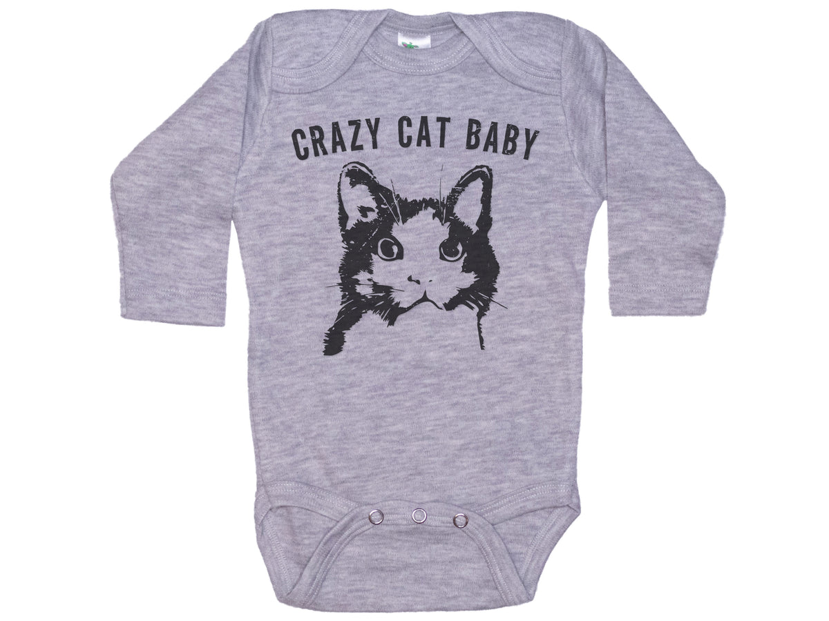 Crazy Cat Baby Onesie®