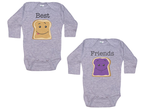 Best Friends PB&J Twins Onesie®