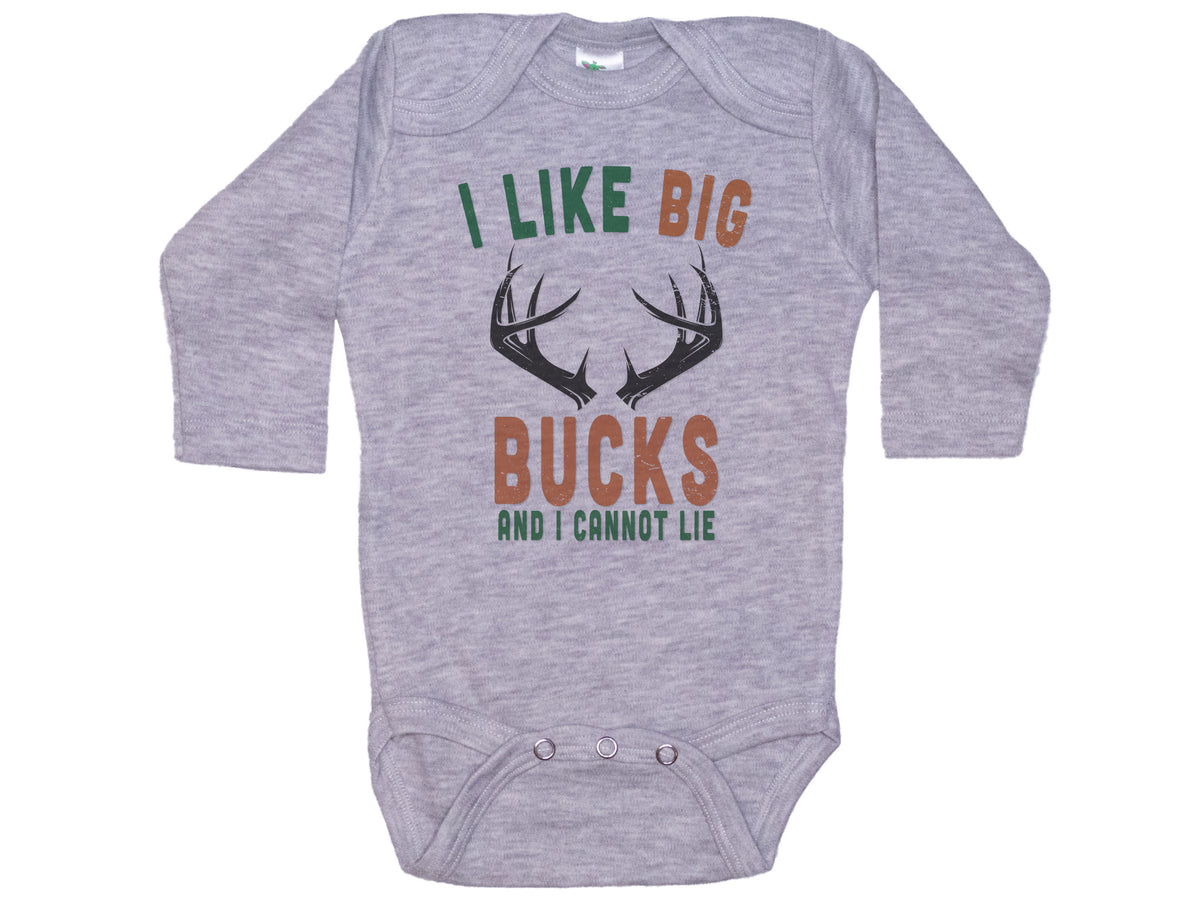 I Like Big Bucks And I Cannot Lie Onesie®