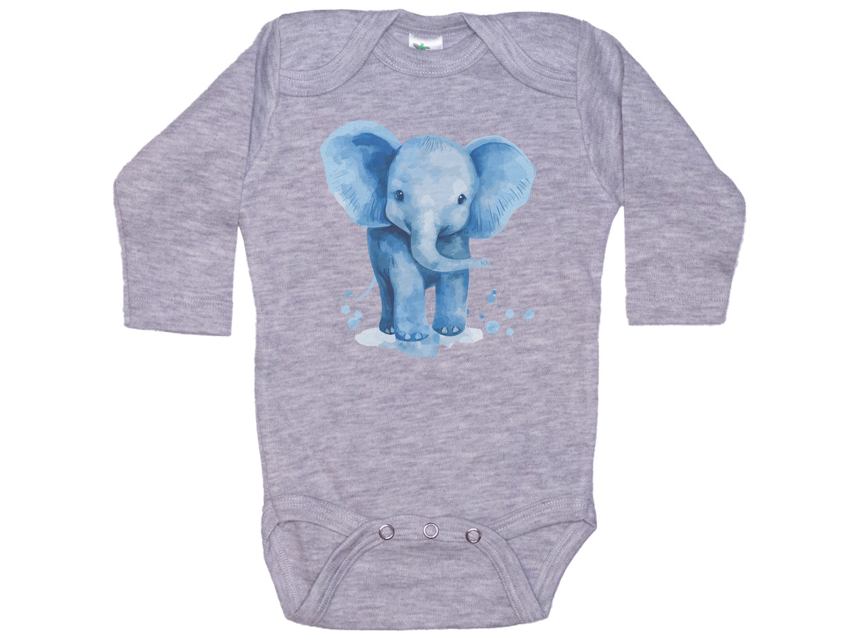 Watercolor Elephant Onesie®
