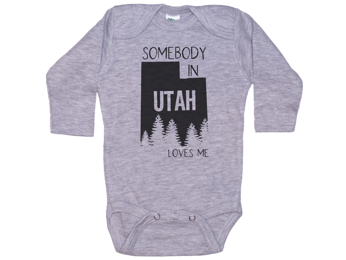 Somebody In Utah Loves Me Onesie®