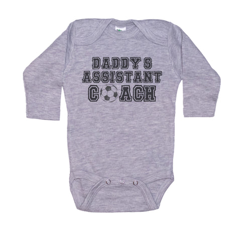 Daddy's Assistant Coach Soccer Onesie®