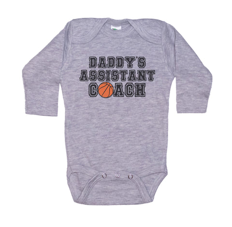 Daddy's Assistant Coach Basketball Onesie®