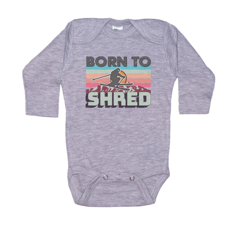 Born To Shred Skiing Onesie®