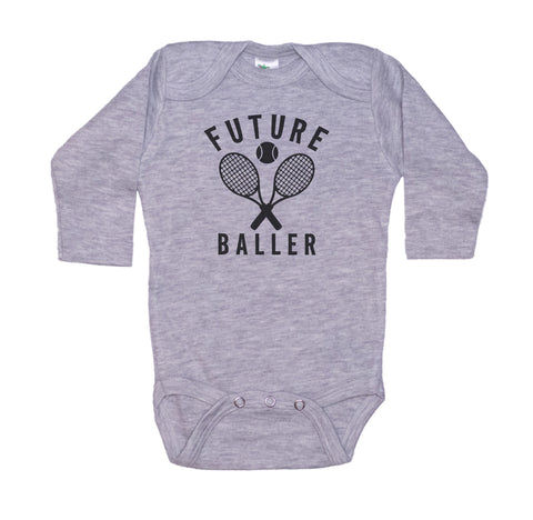 Future Baller Tennis Onesie®