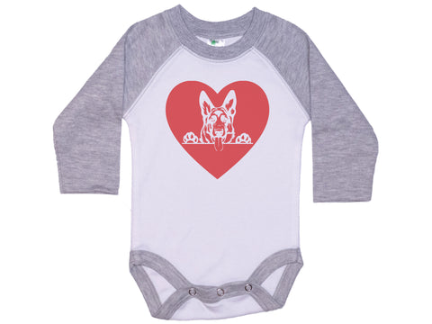 German Shepherd Heart Onesie®