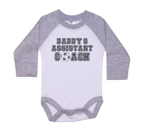 Daddy's Assistant Coach Soccer Onesie®