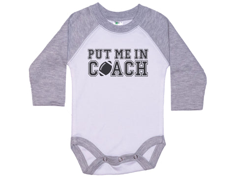 Put Me In Coach Football Onesie®