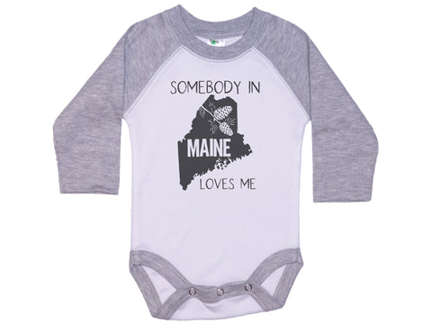 Somebody In Maine Love Me Onesie®
