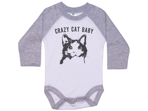 Crazy Cat Baby Onesie®