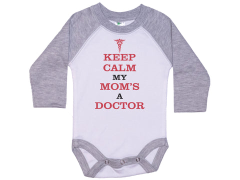 Keep Calm My Mom's A Doctor Onesie®