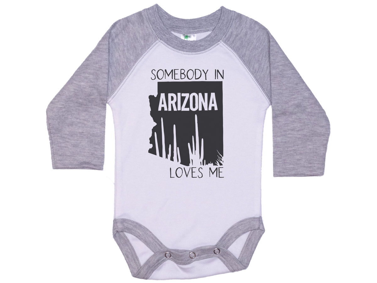 Somebody In Arizona Loves Me Onesie®