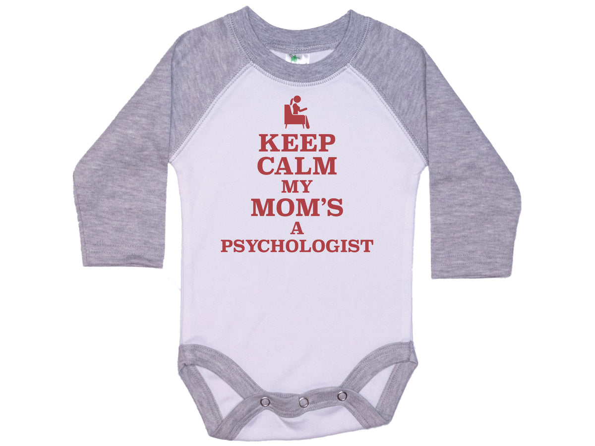 Keep Calm My Mom's A Psychologist Onesie®