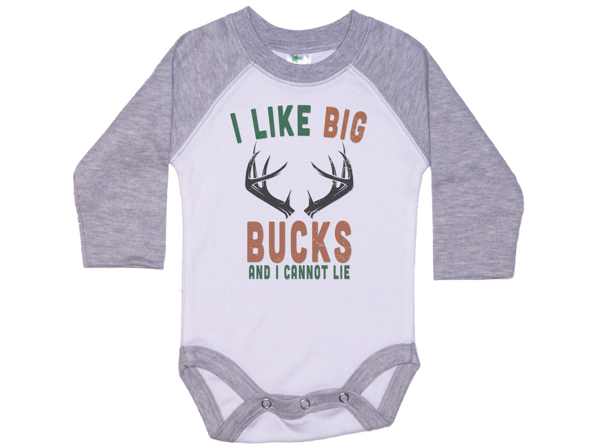 I Like Big Bucks And I Cannot Lie Onesie®