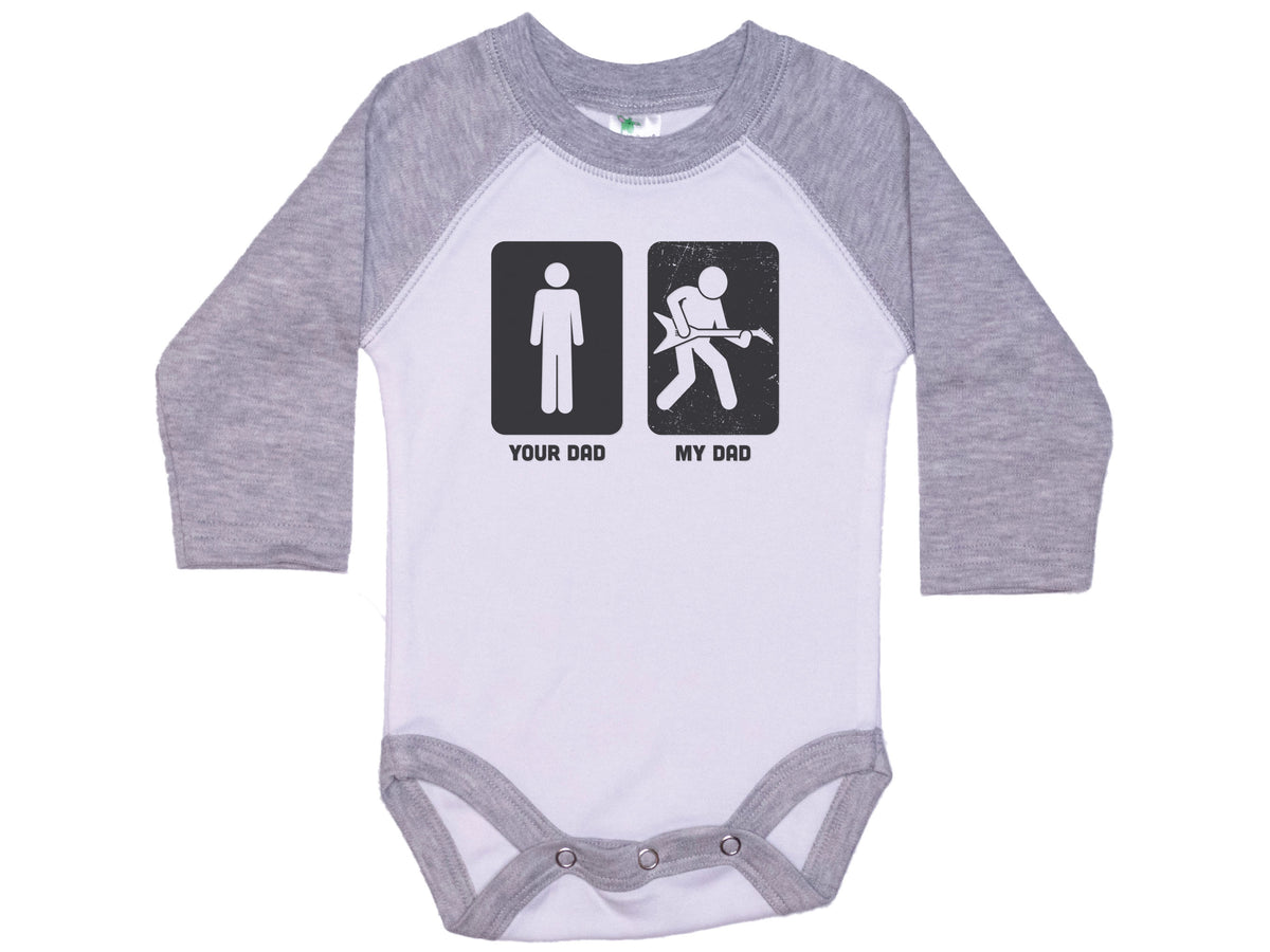 Your Dad My Dad Guitar Onesie®